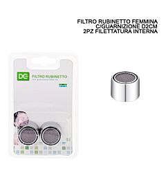 DC CASA FILTRO RUBINETTO FEMMINA C/GUARN. D2CM 2PZDc