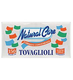 NAT. CARE TOVAGLIOLI 33X33 BIANCHI 150PZ