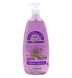 NAT. CARE SAPONE LIQ. 500ML  ALOE/LAV.