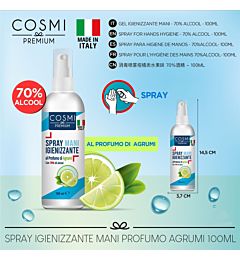 COSMI PREMIUM IGIENIZ MANI SPRAY 70ALCOOL 100ML