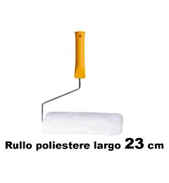 23 CM RULLO S. F100 IN POLIESTERE  DIAMETRO 42 MM