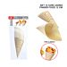 DC CASA CONO LEGNO FINGER FOOD 12CM 14PZDc