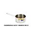 CASSERUOLA FONDA CM.12 1 MANICO INOX 18/C MOD. REAGnali