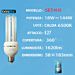 LAMPADA DI LED E27 18W LUCE FREDDAExtrastar