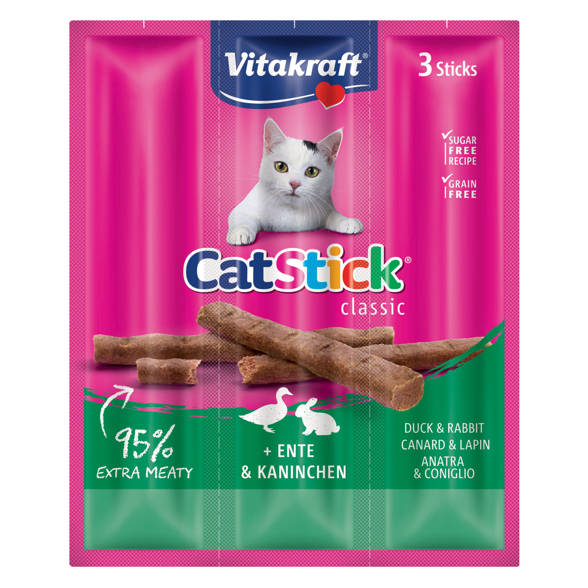 CAT STICK MINI ANATRA/CONIGLIOVitakraft