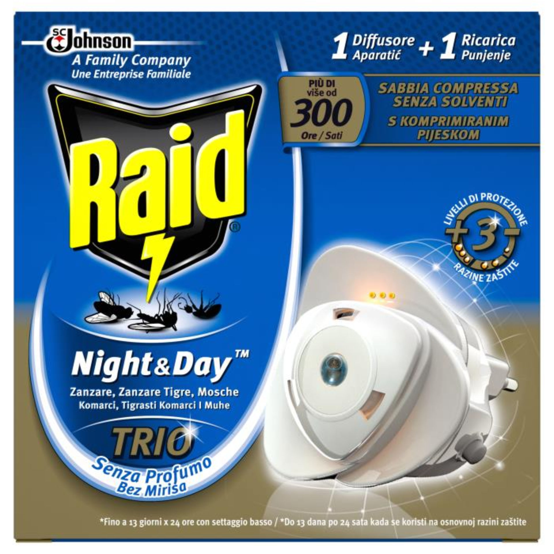 RAID NIGHT & DAY TRIO BASE A.165Raid