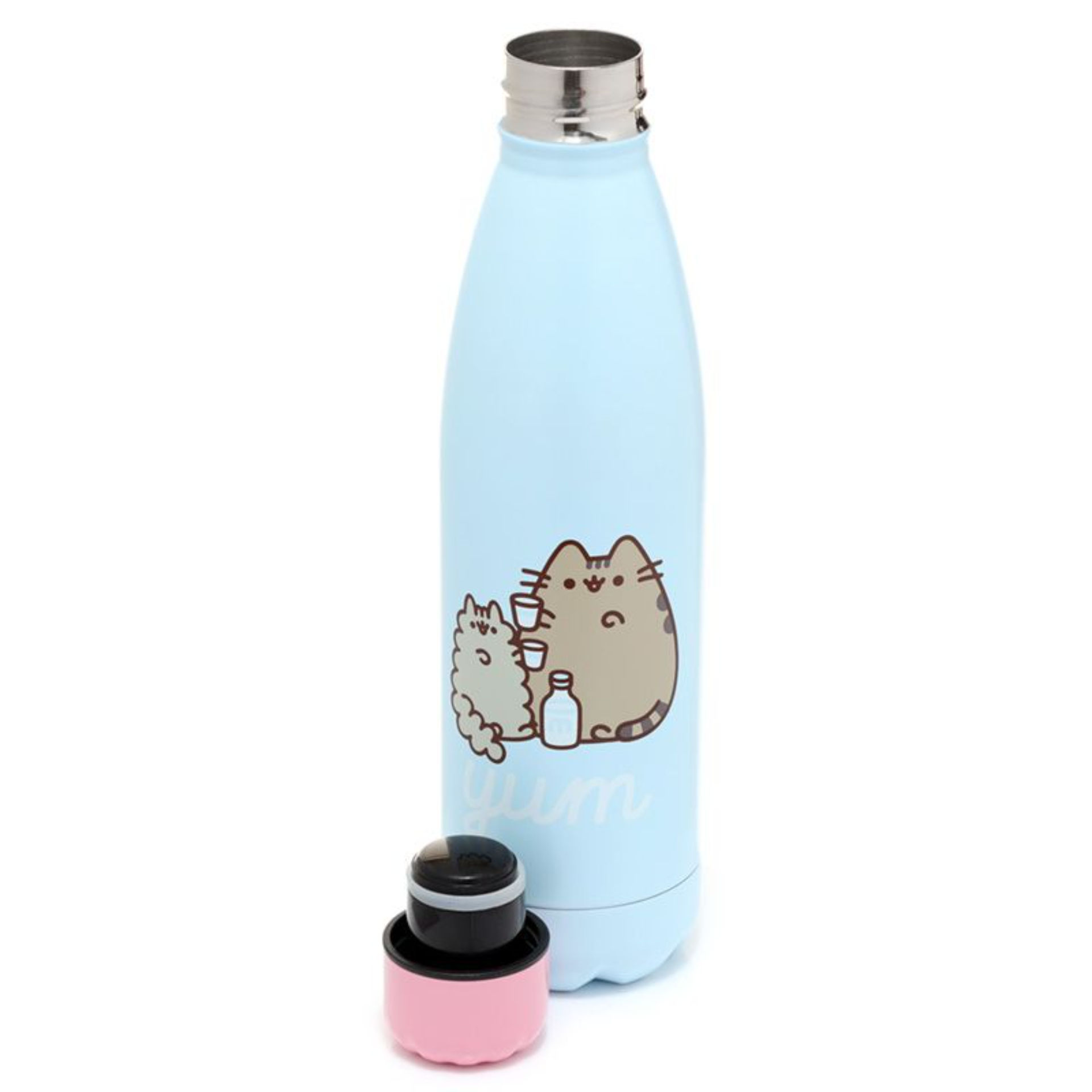 BOTTIGLIA TERMICA IN ACCIAIO 500ML - PUSHEEN IL GAPuckator