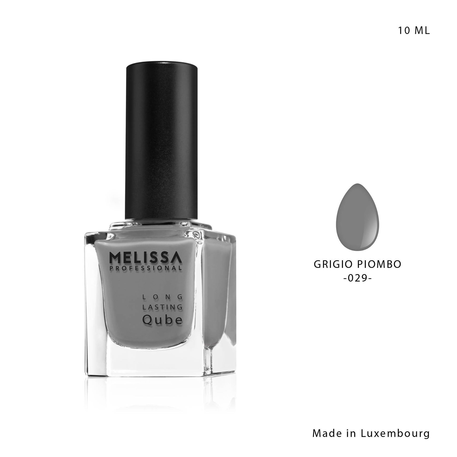 SMALTO LONG LASTING QUBE 10ML N. 29 GRIGIO PIOMBOMelissa