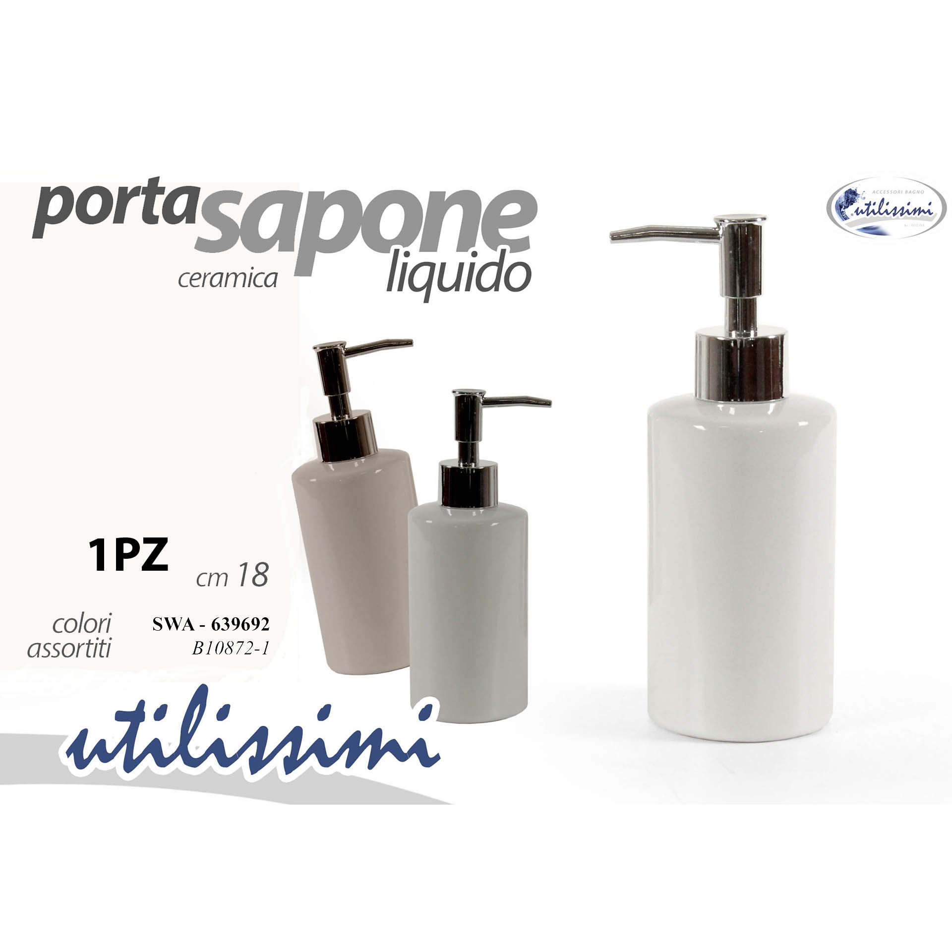 SWA/P.SAPONE TDO CER ASS 18CM B10872-1Gicos