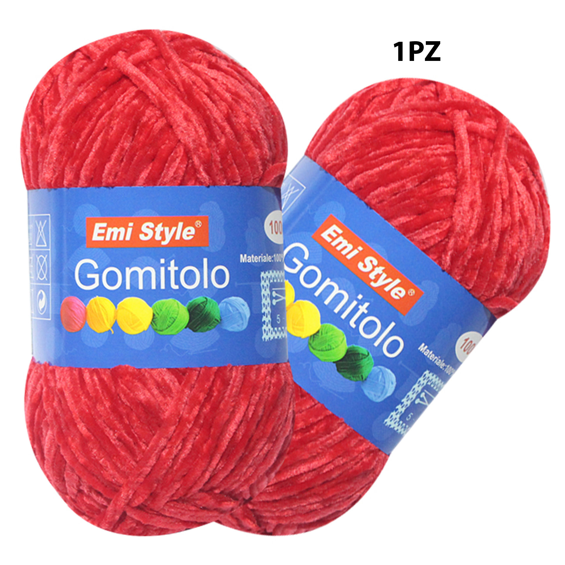 GOMITOLO ROSSO 100GEmi Style