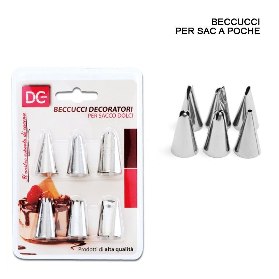 Set Beccucci Per Sac A Poche 16Pz - DcCasa