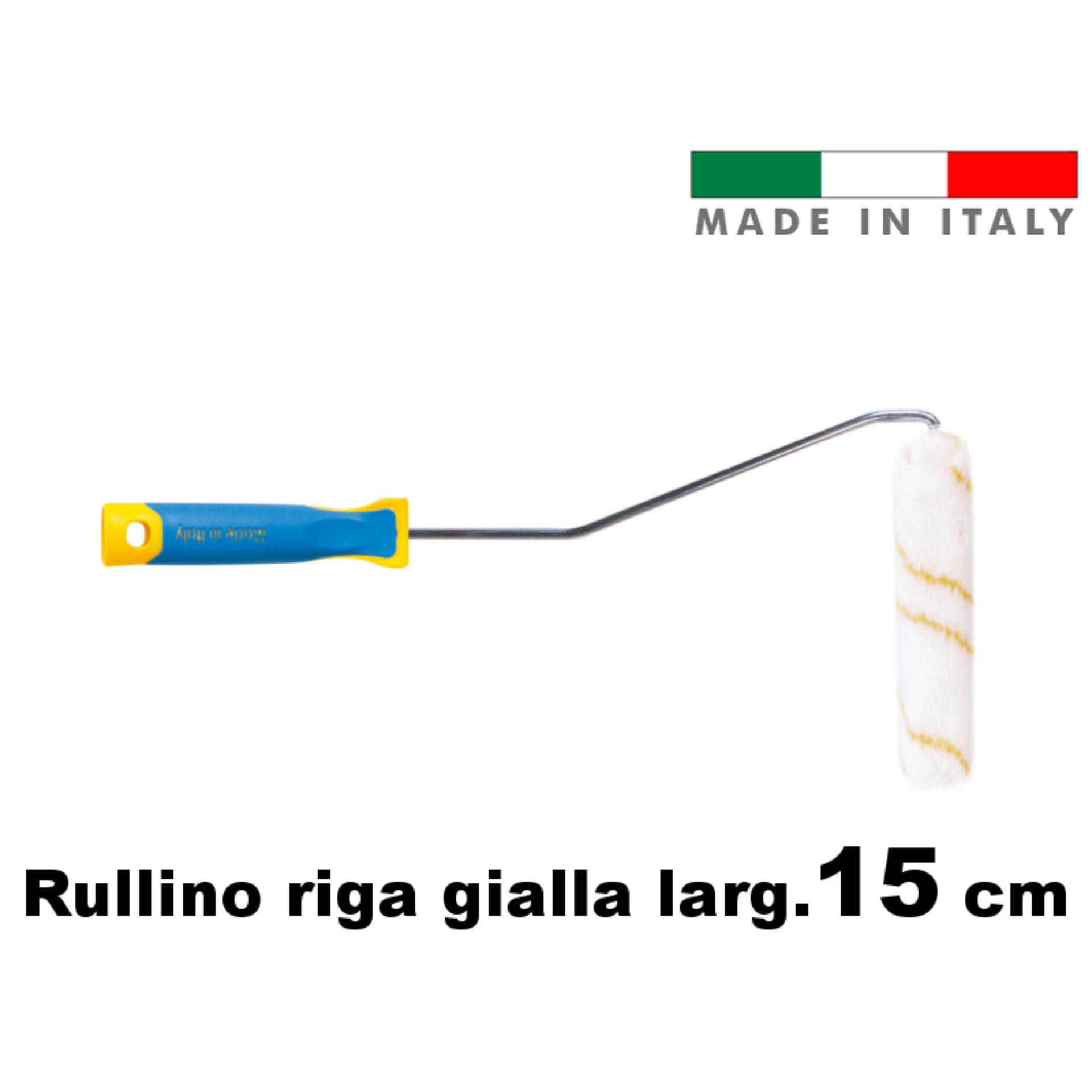 RULLINO RIGA GIALLA COMPLETO CM.15Gz