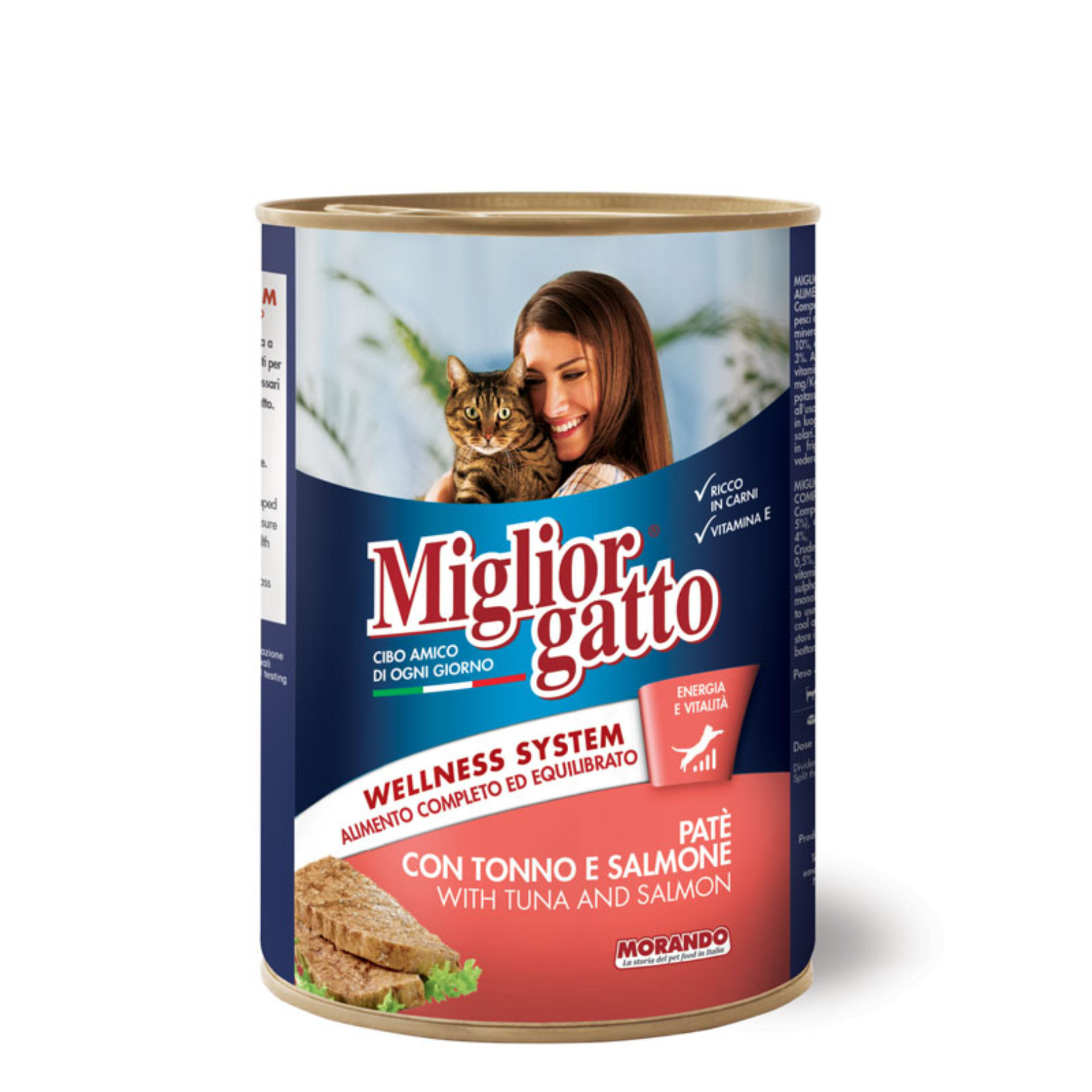 MIGLIORGATTO PATE TONNO/SALM. GR.400Miglior Gatto