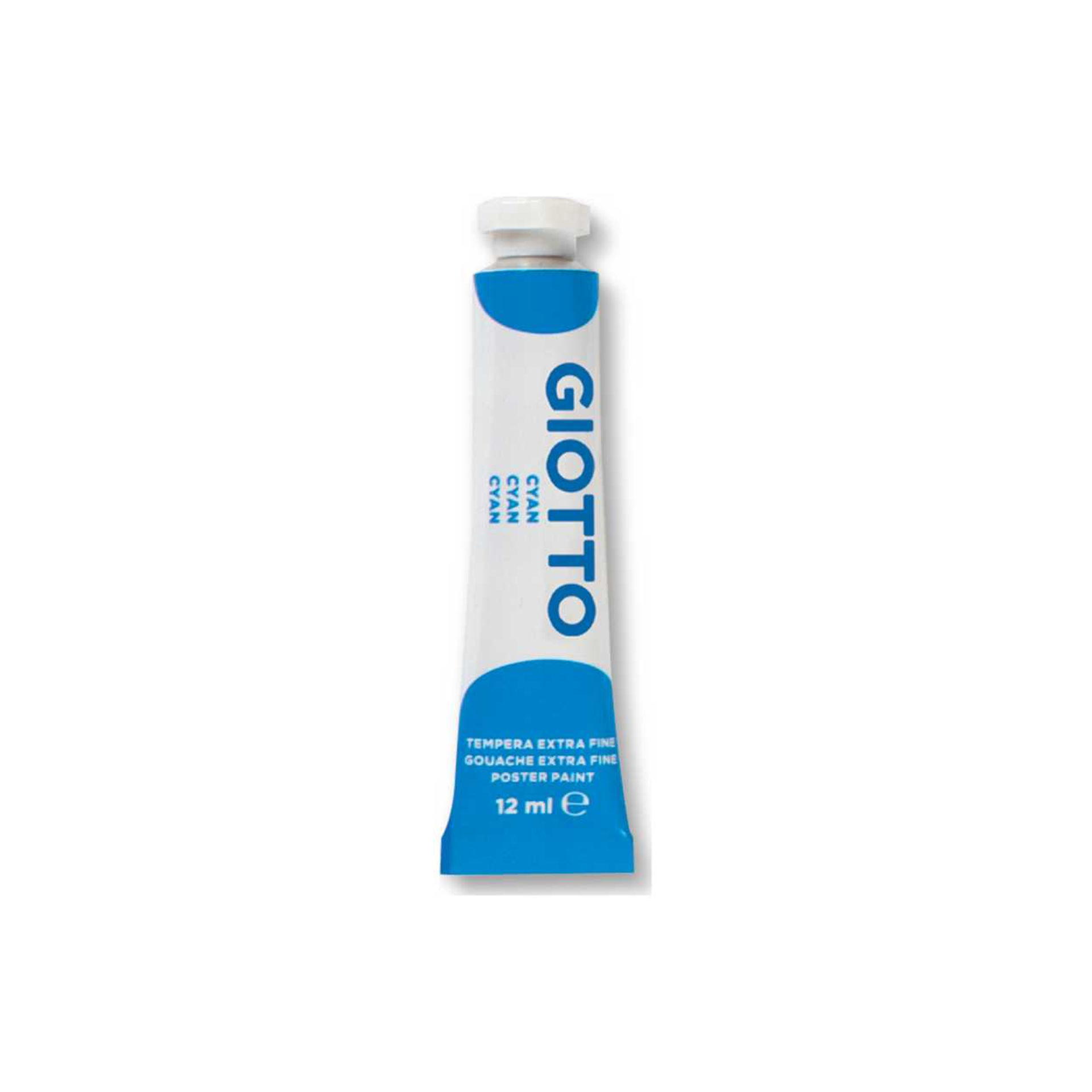 Tubetto Tempera Giotto Fila 12 ml Cyan 8000825320156