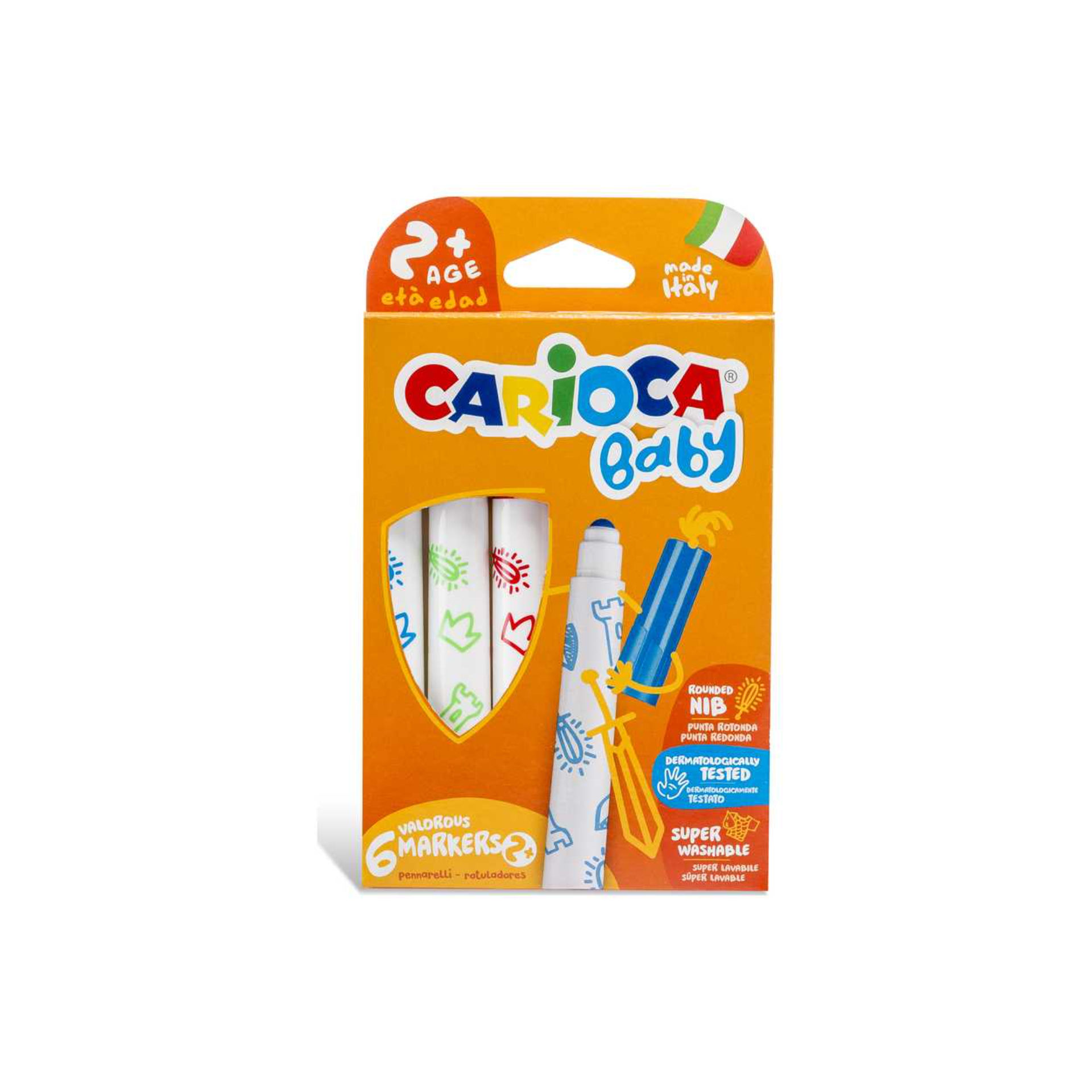 CARIOCA PENNARELLI VALOROUS MARKER BABY 6PZ