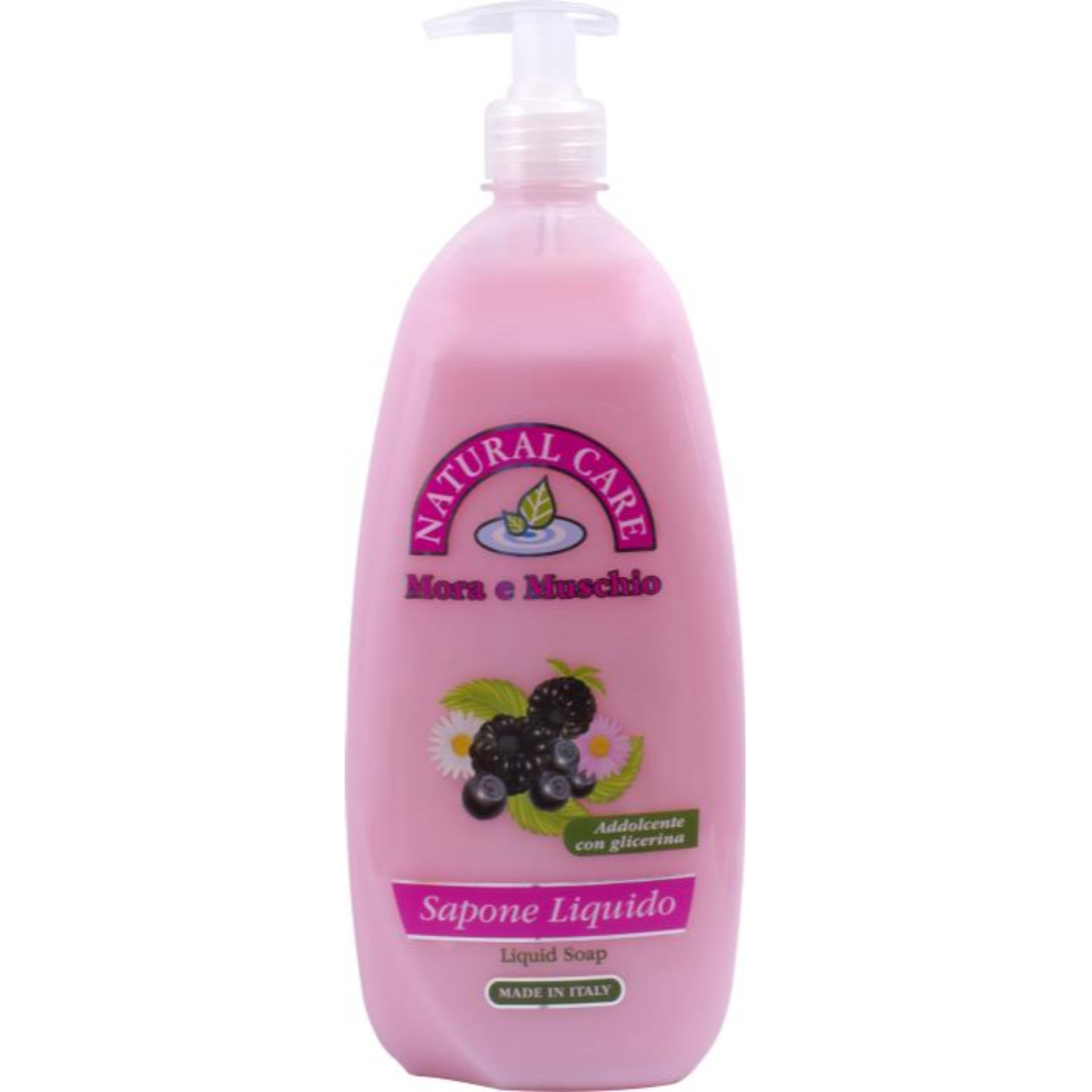 NAT. CARE SAPONE LIQ. 500ML  MORA E MUSC