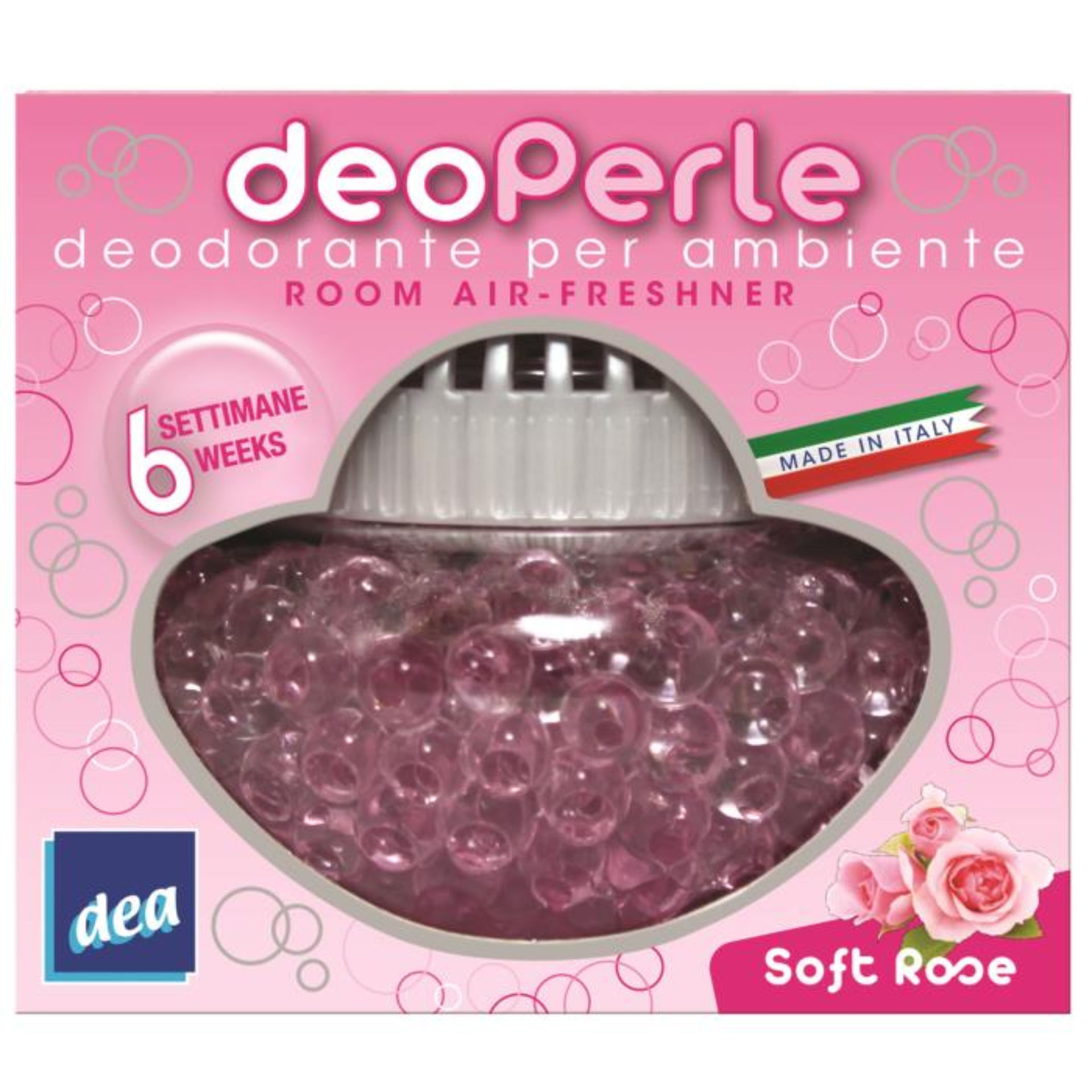 DEA DEO PERLE  AMBIENTE SOFT ROSE 110GR