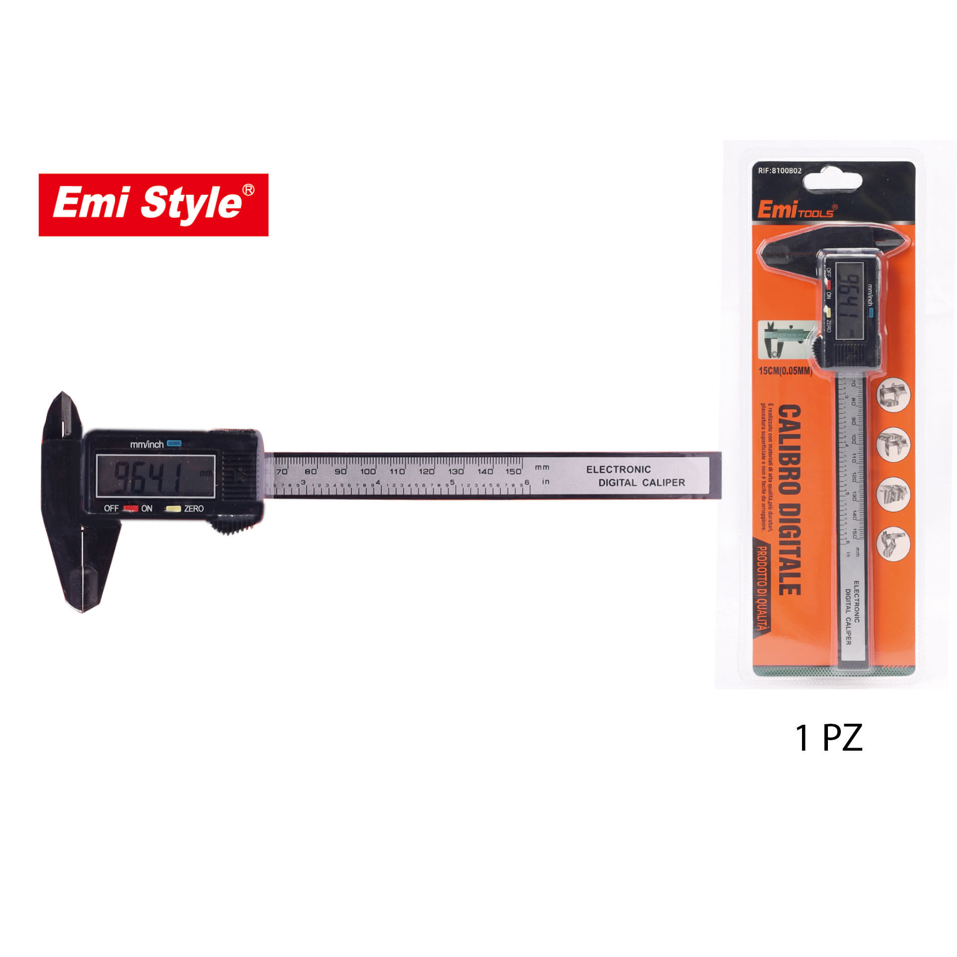 EMI STYLE CALIBRO DIGITALE 150MMEmi Style