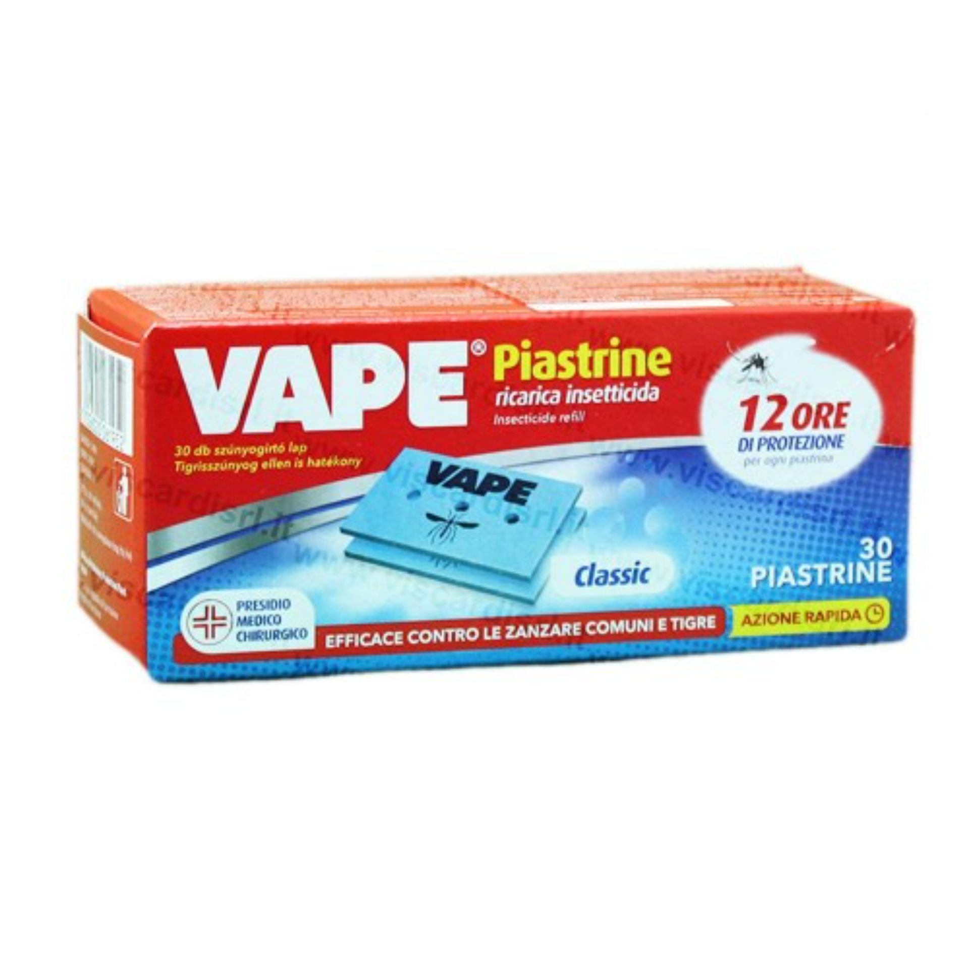 VAPE RICARICA PIASTRINE 30PZ.CLASS. V.09Vape