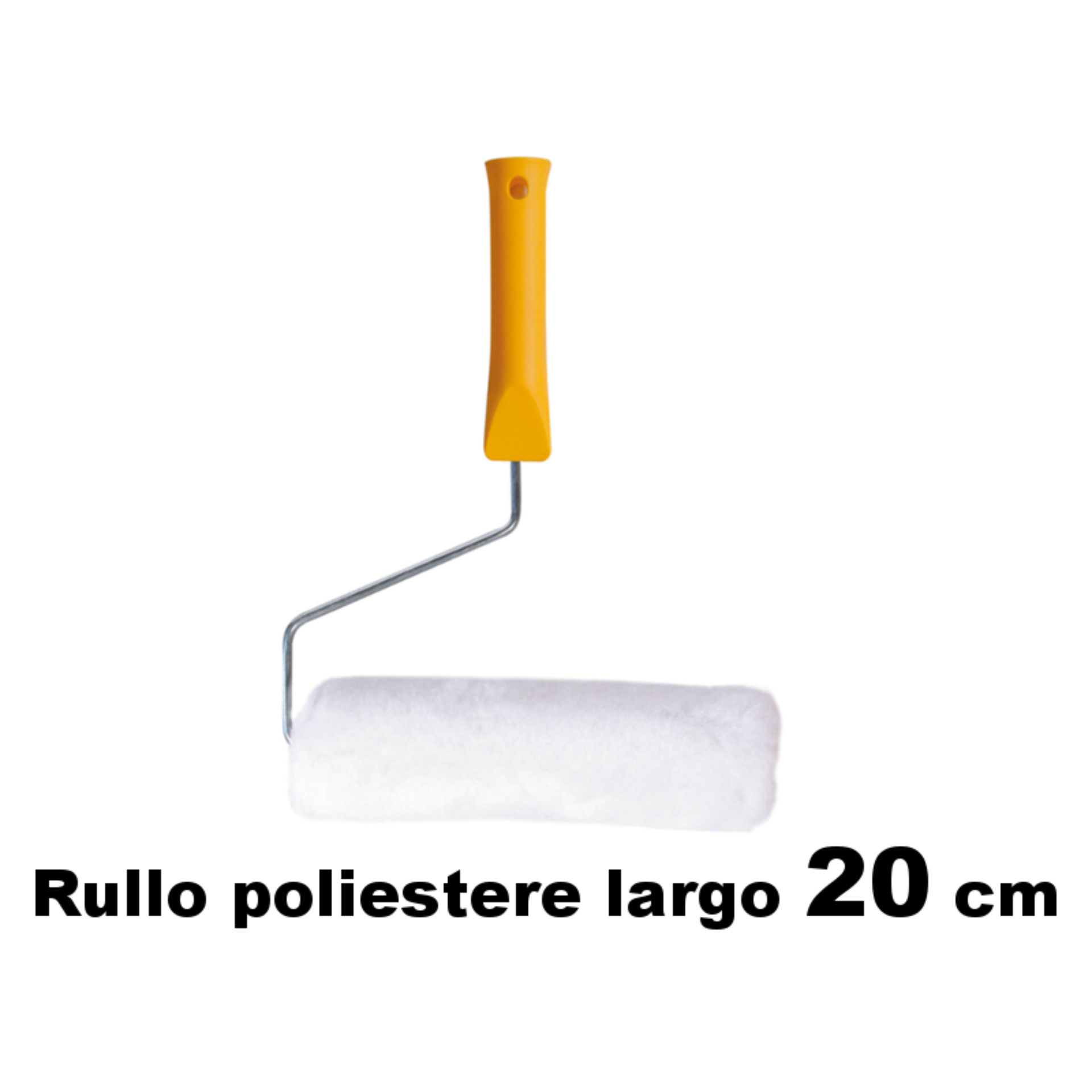 20 CM RULLO S. F100 IN POLIESTERE  DIAMETRO 42 MM