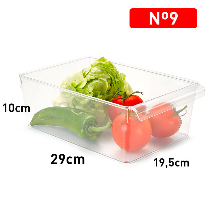 ORGANIZER SYSTEM FRIGO N 9Plastic Forte