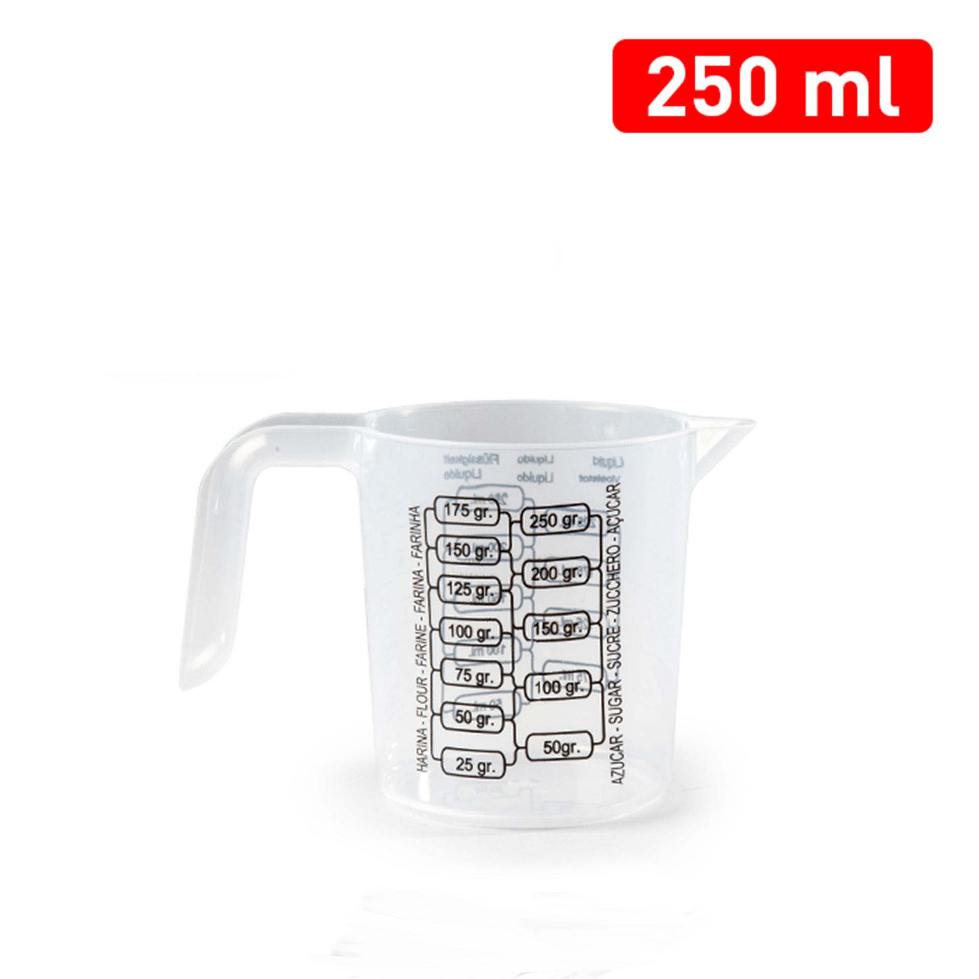 CARAFFA 250 MLPlastic Forte