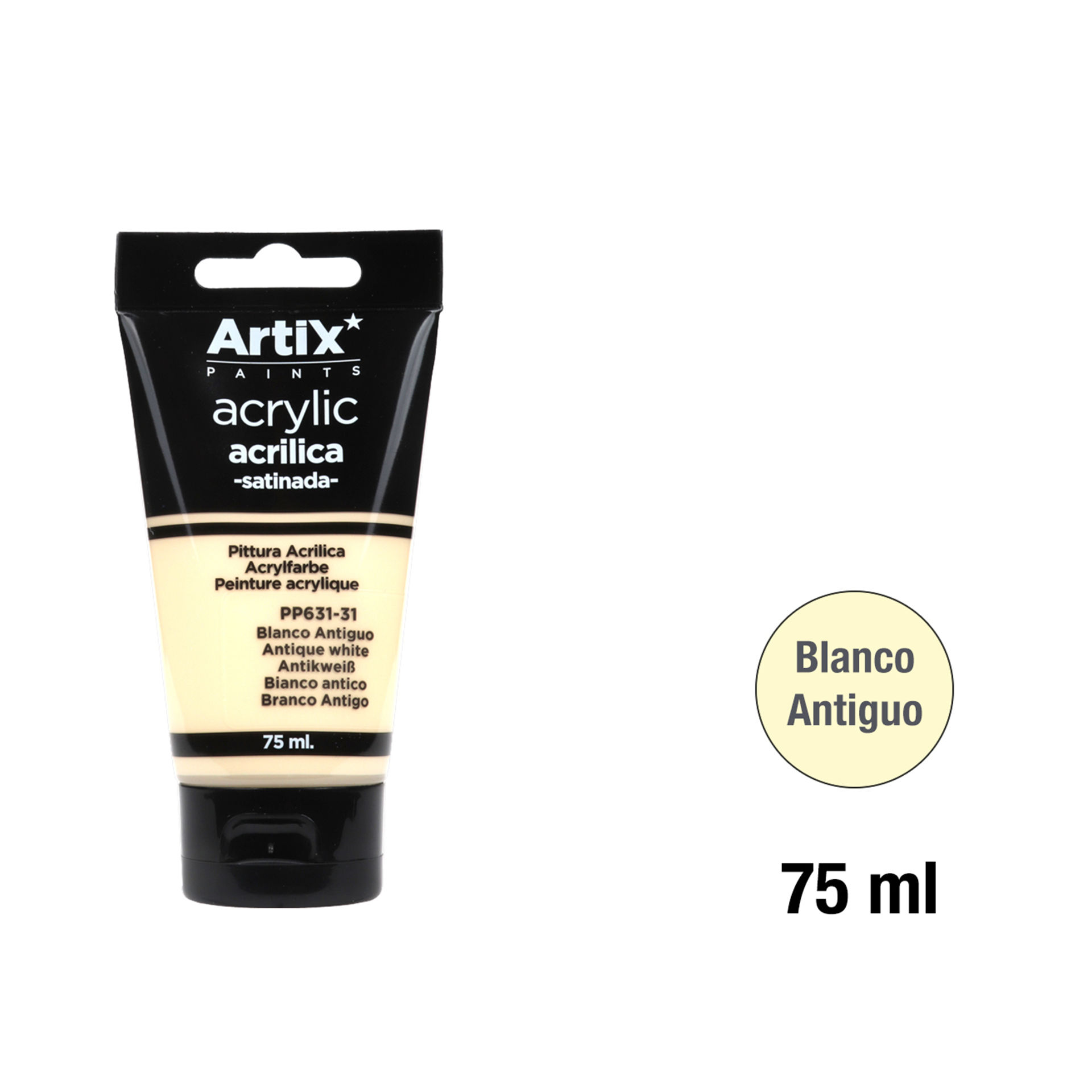 PITTURA ACRILLICA BIANCO ANTICO 75ML ARTIX