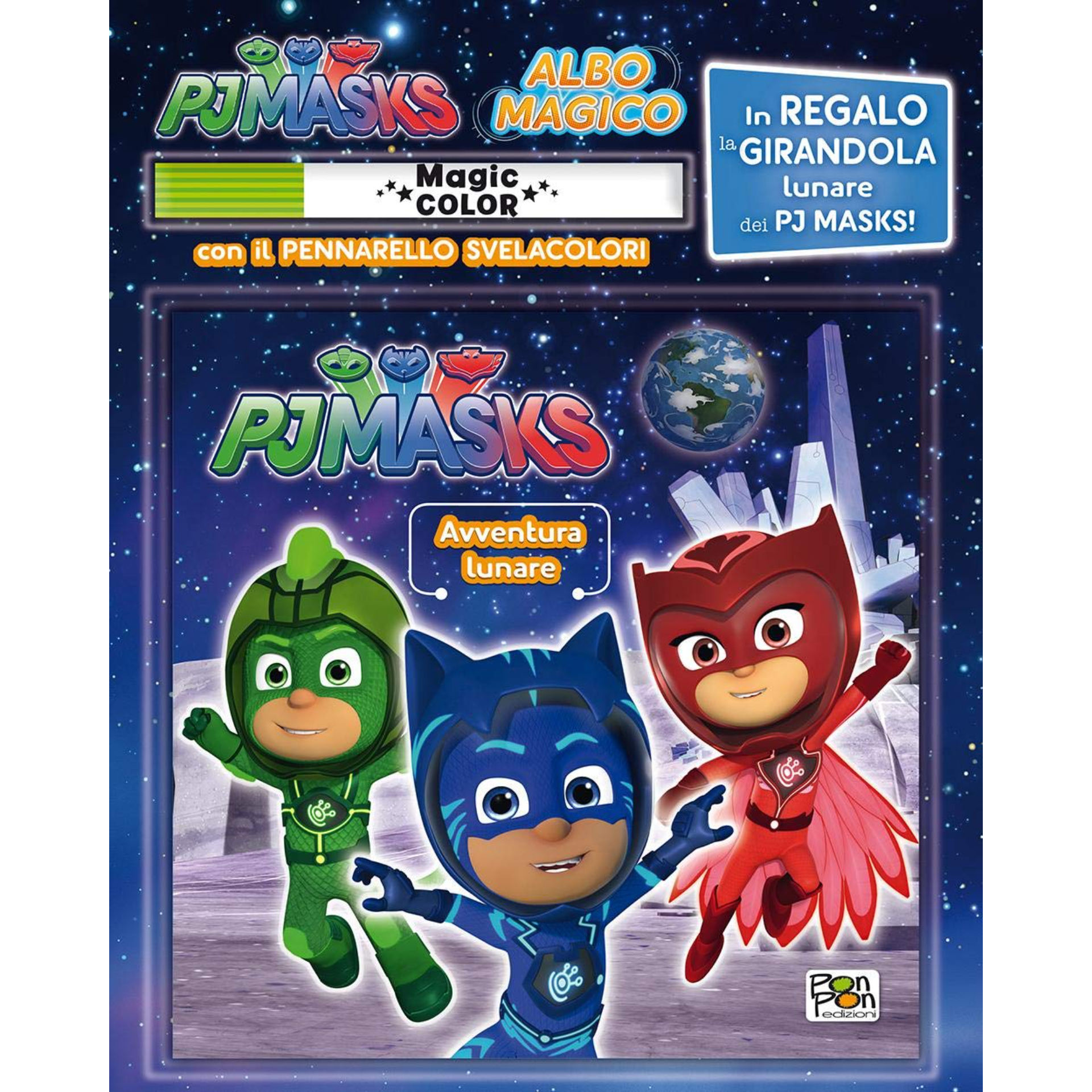 ALBO MAGICO PJ MASKS - AVVENTURA LUNAREGiunti Editori