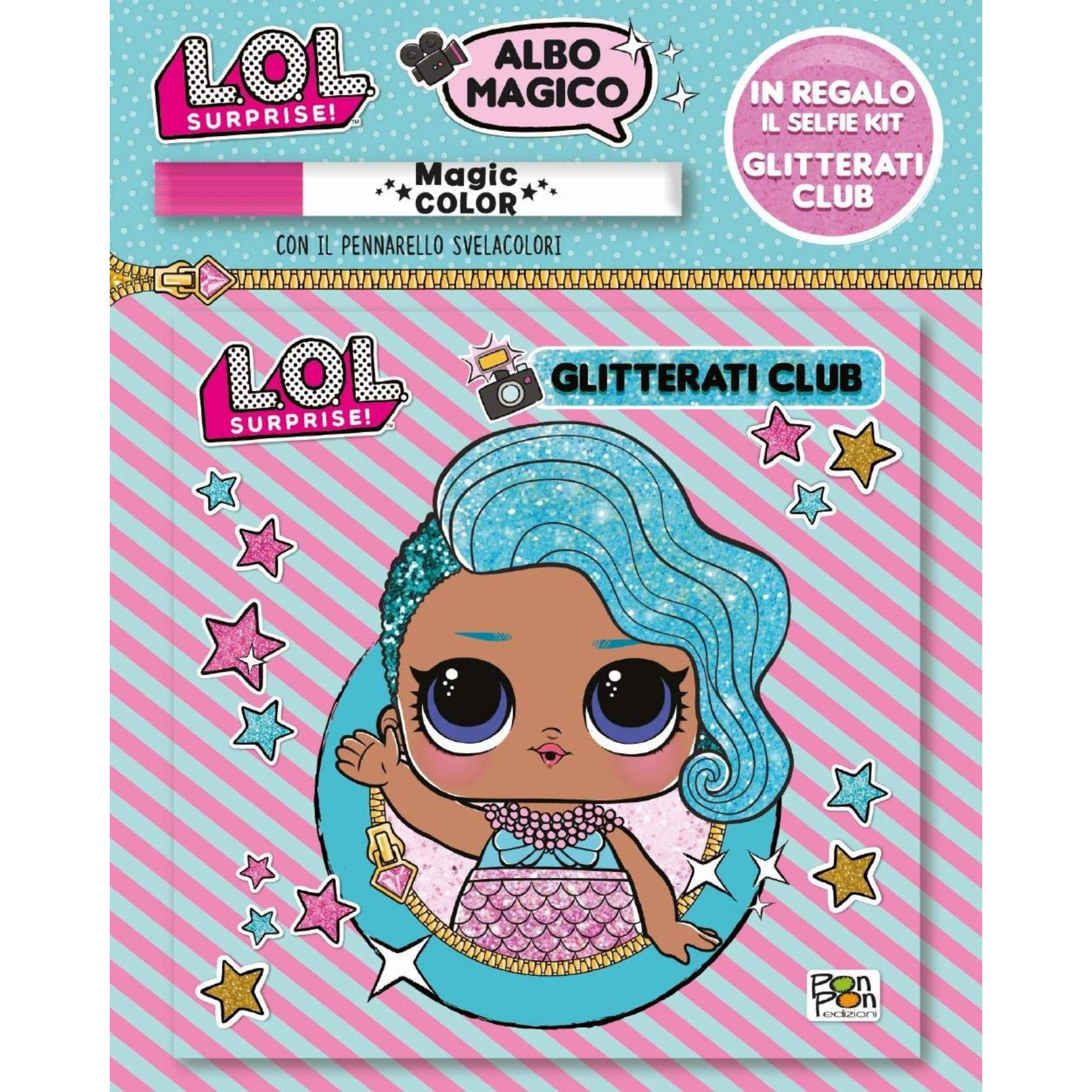 LOL SURPRISE - ALBO MAGICO GLITTERATI CLUBGiunti Editori